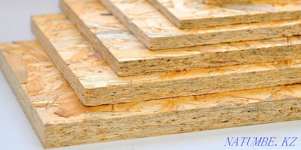 Продам оптом и в розницу - OSB, ОСБИ. 6, 9 и 12 мм Костанай - изображение 1
