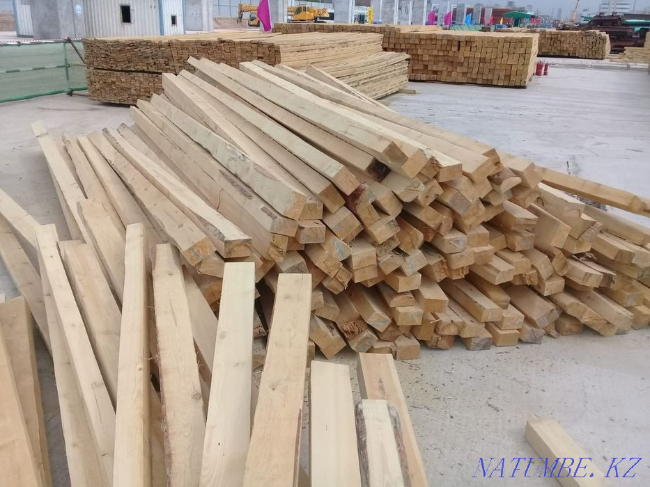 Доска обрезная, брус.Доставка.Оплата по факту доставки. Астана - изображение 2