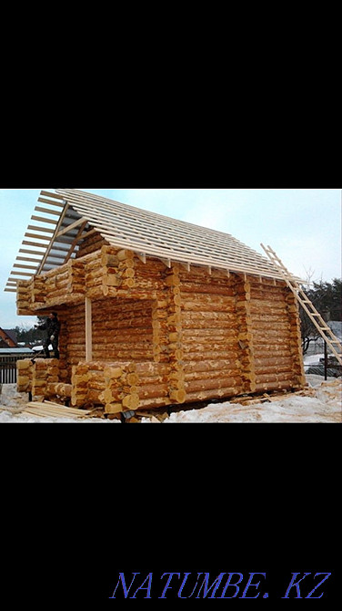 СРУБ БРУС ДОМА бани струганный всякий  - изображение 8