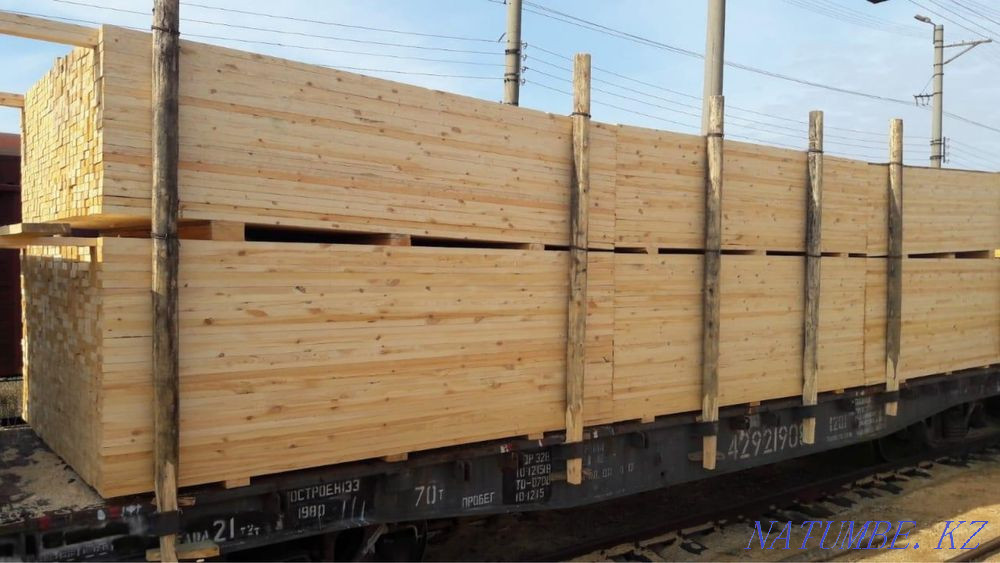 Доска Обрезной Необрезной Стропило Обрещотка Балка Брус Кругляк Караганда - изображение 4