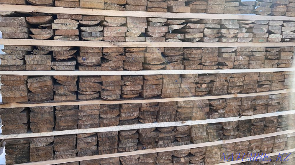 Доска Обрезной Необрезной Стропило Обрещотка Балка Брус Кругляк Караганда - изображение 3