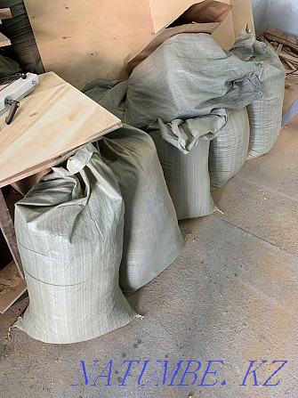 sawdust, small chips in bags, dry from elm Taraz - photo 3