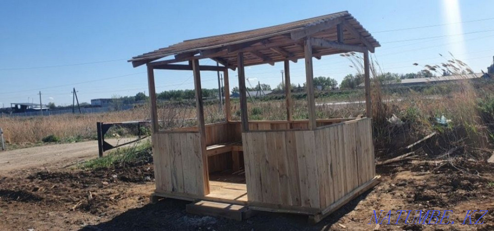 Доска обрезная и необрезная горбыль дрова туалет будка беседка кругляк Костанай - изображение 7