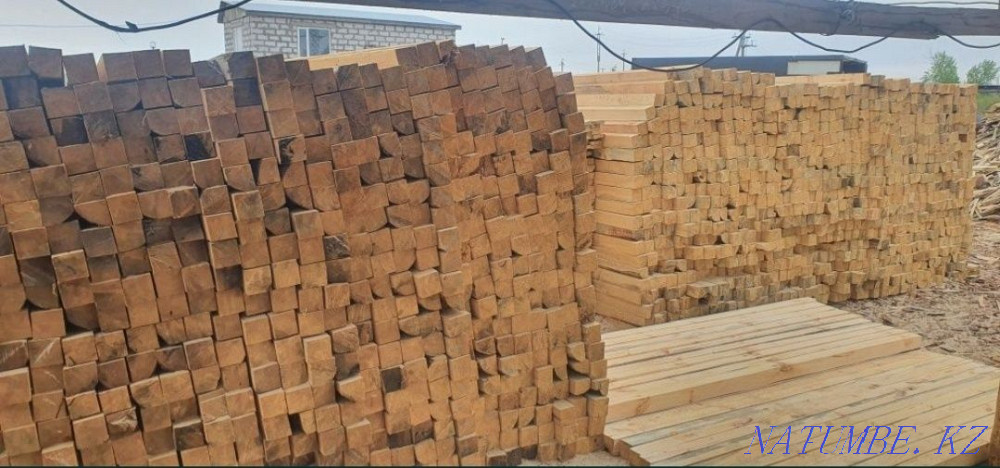 Доска обрезная и необрезная горбыль дрова туалет будка беседка кругляк Костанай - изображение 5
