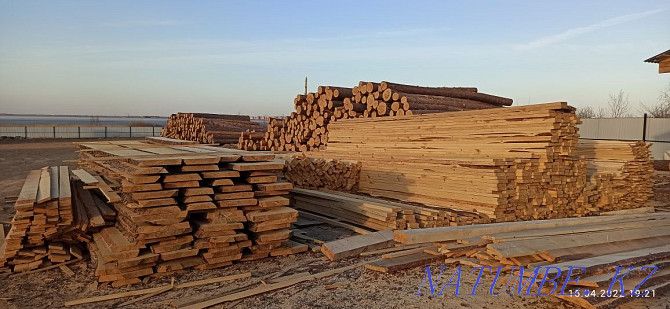 lumber. Edged board, not edged, beam. Clapboard. Wholesale/retail. Kokshetau - photo 7