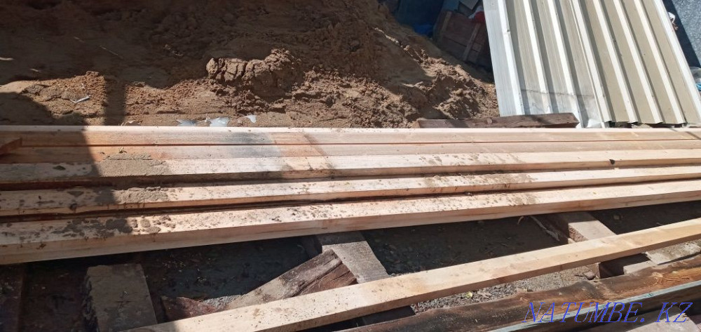 Selling rafters new length 6 meters 20 pieces sorokovka Shanghai area Aqtobe - photo 1