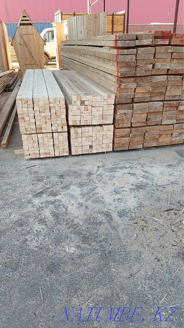 Лес обрезной: балки, стропилы, обрещётки. Талдыкорган - изображение 1