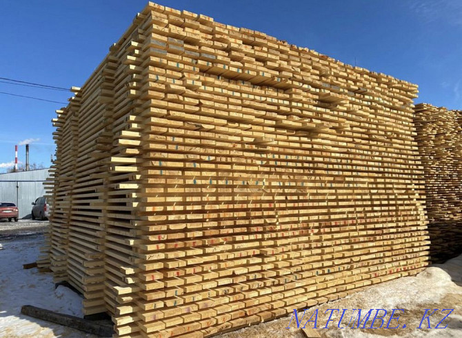 lumber boards, lathing, straps, not edged all in stock Semey - photo 4