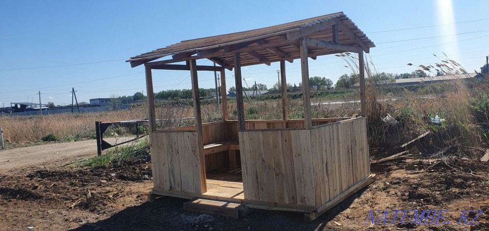 Доска обрезная и необрезная горбыль дрова кругляк туалет будка Костанай - изображение 7