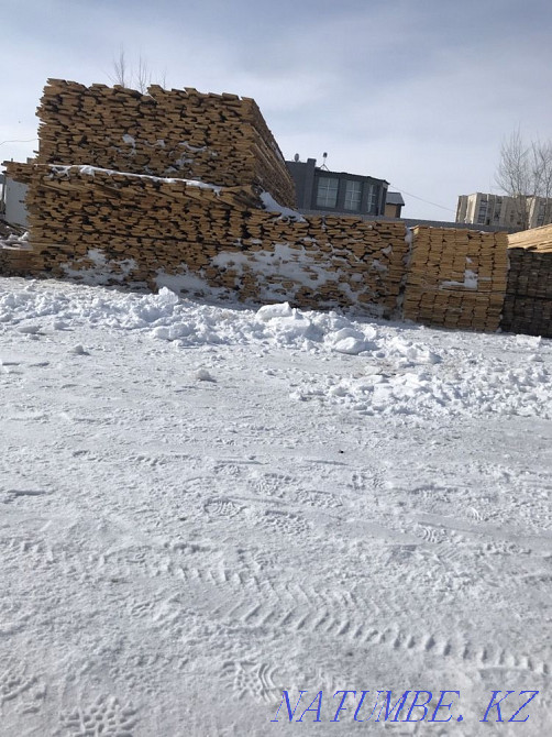 Доска Балка Брус Обрешётки Стропила Не обрезной Жезказган - изображение 3