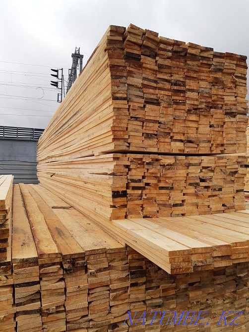 Доски обрезной и не обрезной вагонка для баня Астана - изображение 3