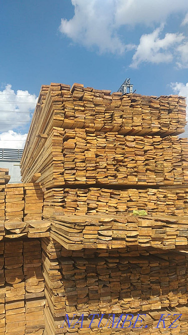 ЛЕС Пиломатериалы доски рейка балки бруски стропила не обрезная Темиртау - изображение 2