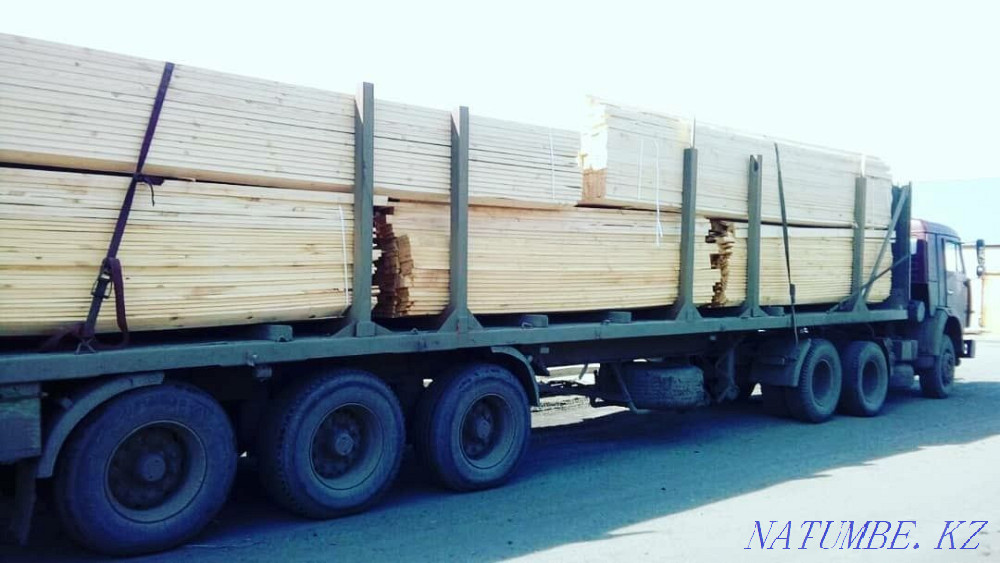 Lumber boards lath beams bars rafters all sizes available Karagandy - photo 2