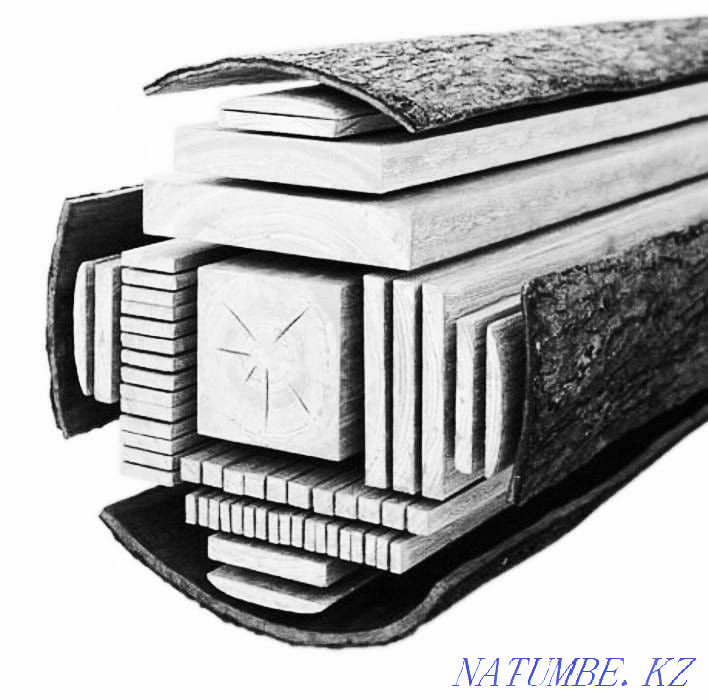 Доски. .Пиломатериали городе Караганде самый ниский цена. Темиртау - изображение 1