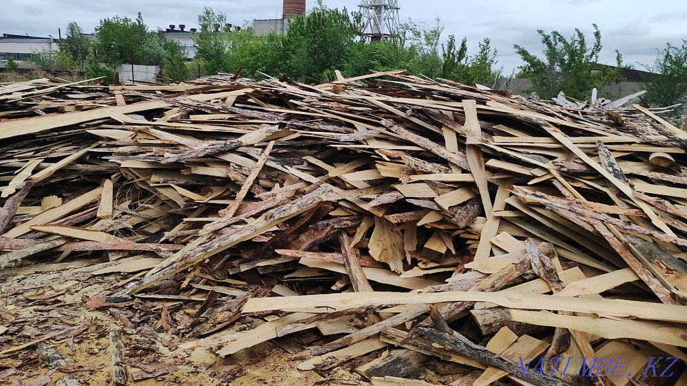 Продам непиленый горбыль Костанай - изображение 1