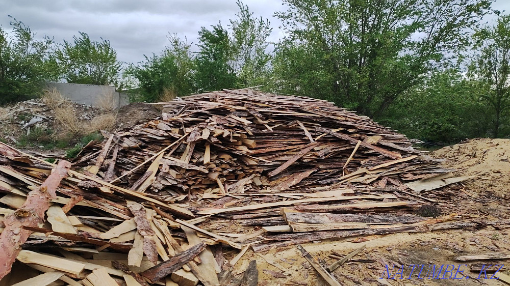 Продам непиленый горбыль Костанай - изображение 2