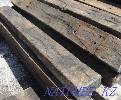 Sleepers in good condition for the construction of a barn in large quantities Aqsu - photo 1