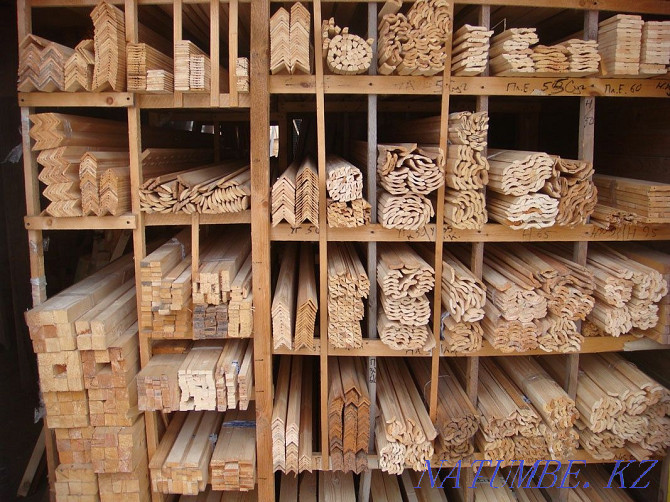 Beams, slats, molded products from dry wood Almaty - photo 1