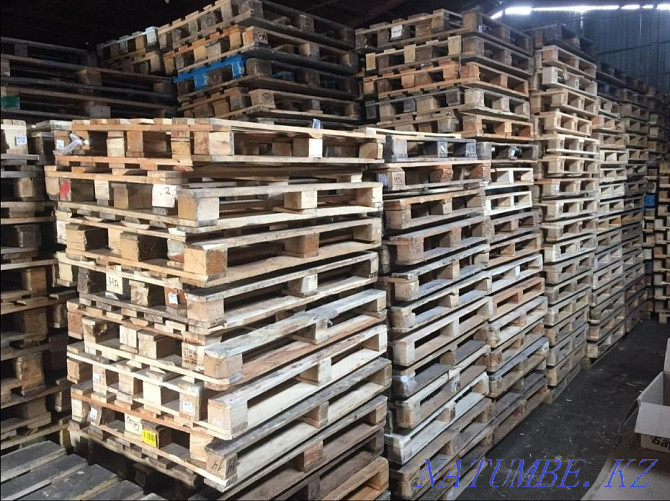 Продам / прием паллеты, поддоны отличного качества. Сортированные. Алматы - изображение 1