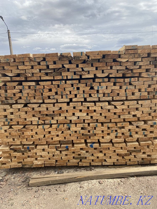 Timber, Edged board, Unedged Karagandy - photo 1
