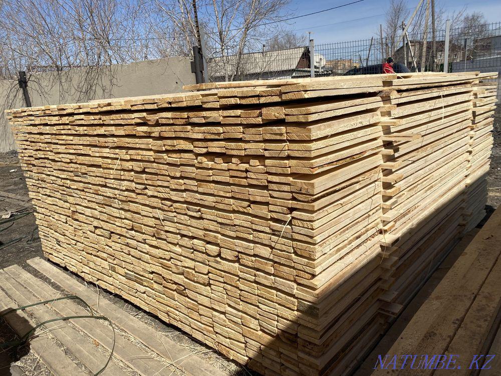 Timber, Edged board, Unedged Karagandy - photo 2