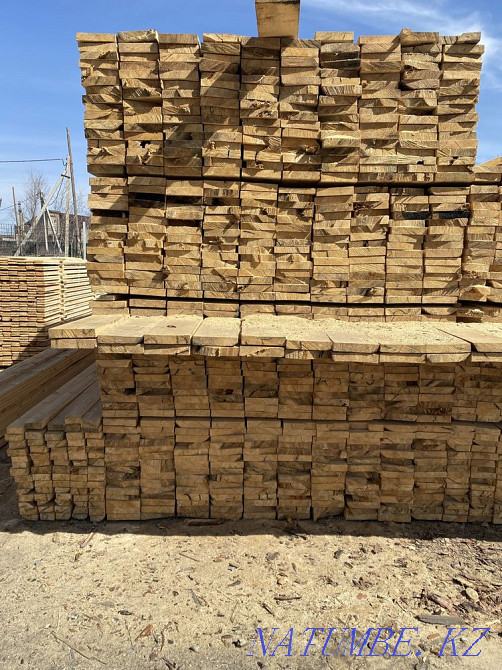 Timber, Edged board, Unedged Karagandy - photo 3