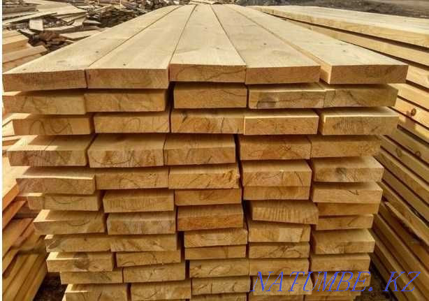 Lumber - Forest Beams Rafters Lathing edged boards Oral - photo 1