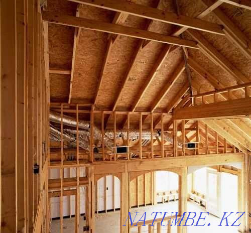 Пиломатериал -Лес Балки Стропила Обрешетка доски обрезные Уральск - изображение 3