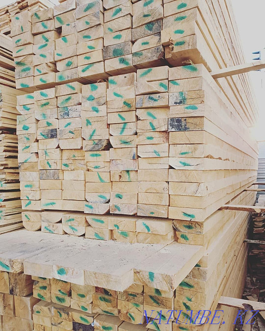 Lumber boards lath beams bars rafters clapboard Karagandy - photo 1