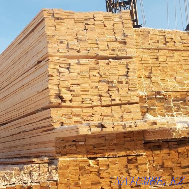 Lumber boards lath beams bars rafters not edged. Karagandy - photo 2