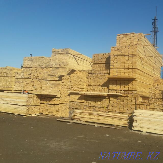 Lumber boards lath beams bars rafters not edged. Karagandy - photo 3