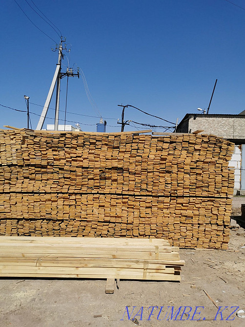Lumber, beams, beams, rafters, edged and unedged Astana - photo 3