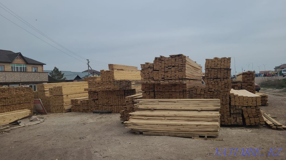 Lumber, beams, beams, rafters, edged and unedged Astana - photo 6