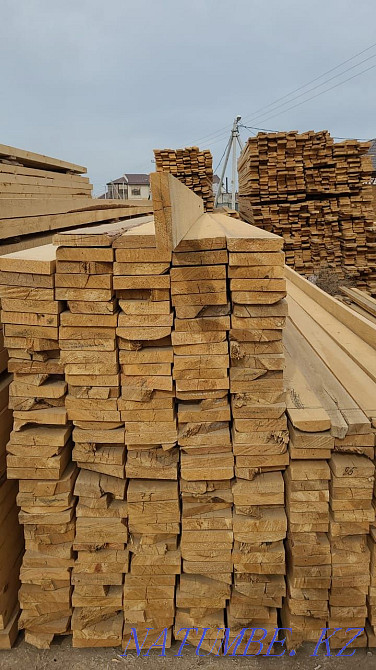 Lumber, beams, beams, rafters, edged and unedged Astana - photo 5