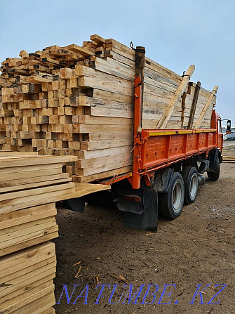 Lumber, Beam, Beam, Edged, Unedged Board, Round timber, Sawdust, Astana - photo 3