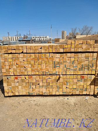 Lumber, Beam, Beam, Edged, Unedged Board, Round timber, Sawdust, Astana - photo 2