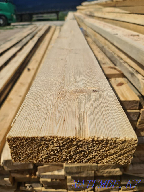 Lumber, Beam, Beam, Edged, Unedged Board, Round timber, Sawdust, Astana - photo 1