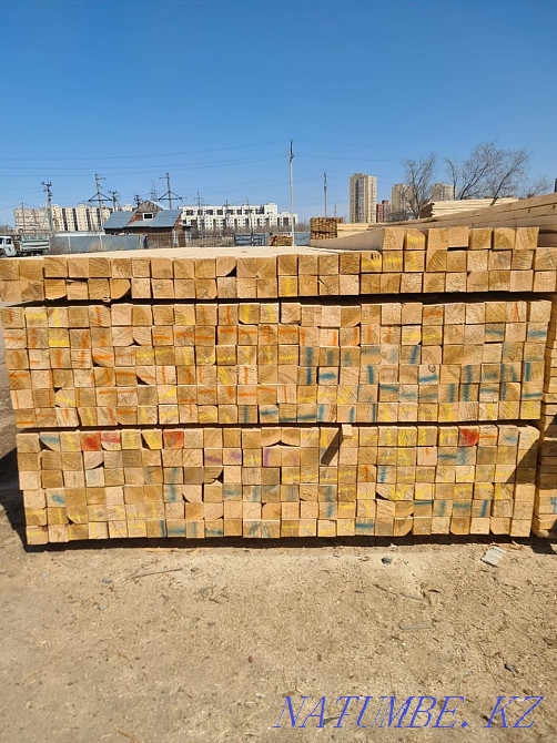 Lumber, Beam, Beam, Edged, Unedged Board, Round timber, Sawdust, Astana - photo 2