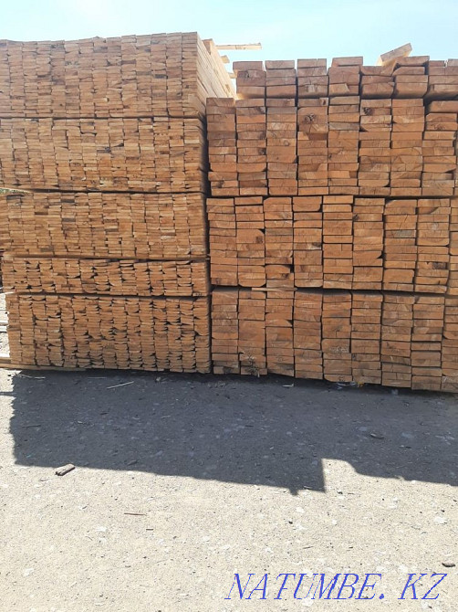 Доска брус,балки обрезные не обрезные Астана - изображение 2