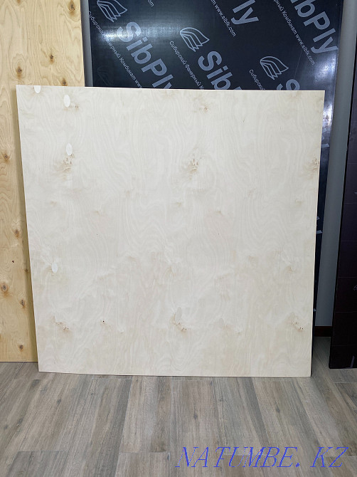 Фанера береза (Россия) 1525/1525 ОПТОМ 3мм,4мм, 6мм,8мм,10мм,12мм,18мм Шымкент - изображение 1