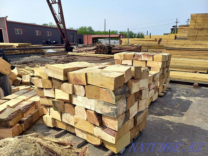 Unedged board, cubes from sleepers Semey - photo 2