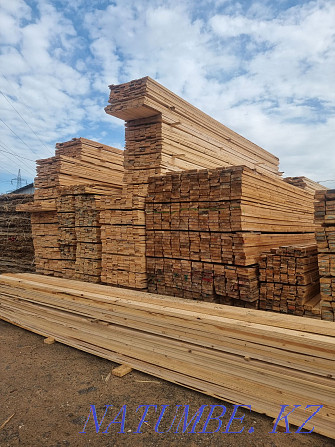 Lumber of all types and sizes in Almaty, timber, beam, rafters  - photo 1