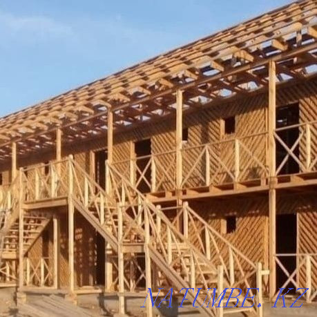 Lumber of all types and sizes in Almaty, timber, beam, rafters  - photo 4