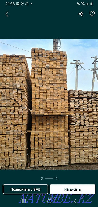 A?ash satylads. Timber, rafters, black, rail, bars? turdegi size ba Atyrau - photo 1