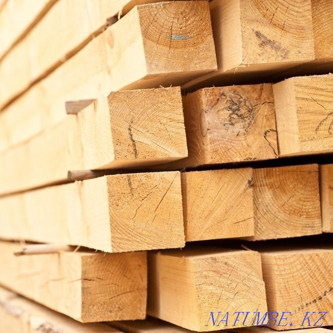 Lumber, edged board, timber, beam, rafters, crate Almaty - photo 3