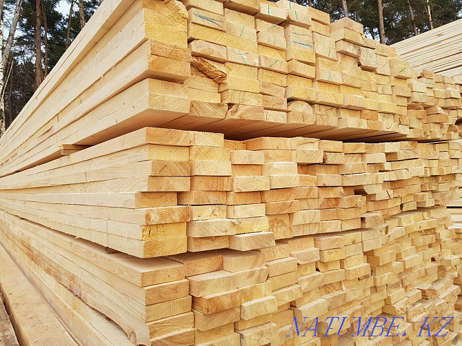 Lumber, edged board, timber, beam, rafters, crate Almaty - photo 4