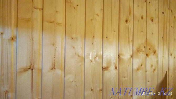 Lining (pines)! Calm! Imitation of timber! Kleimer! Floor board (grooved)! Kokshetau - photo 1