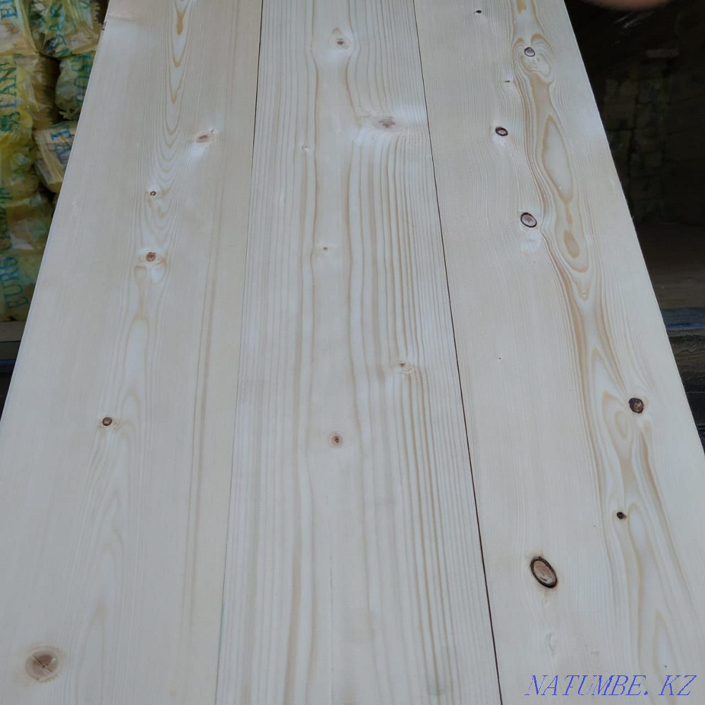 Вагонка (сосны)!Штиль!Имитация бруса!Кляймер!Доска пола(шпунтованная)! Кокшетау - изображение 2