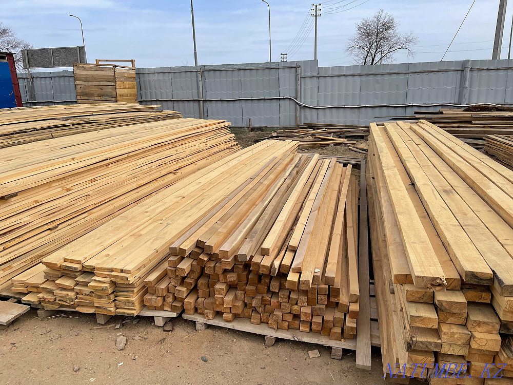 Lumber, pine, timber, beams, rafters, lathing Aqsay - photo 3