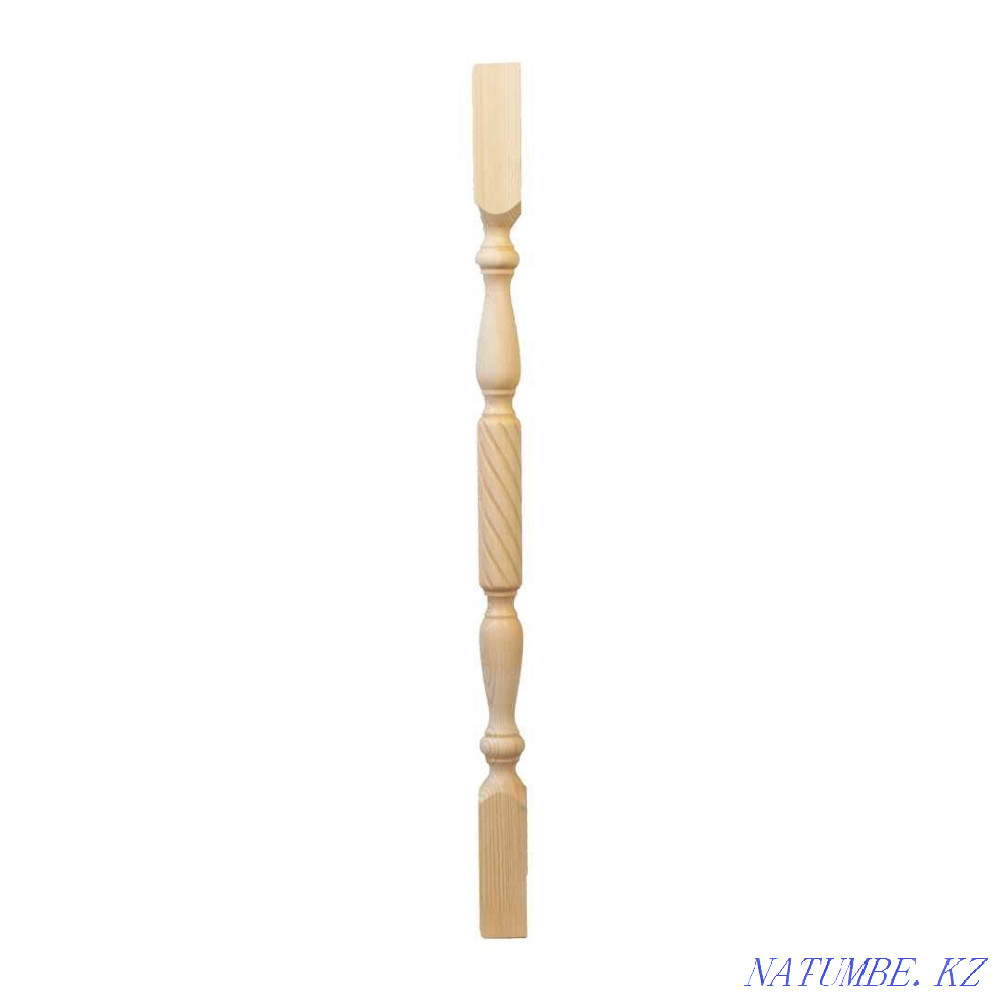 Балясина массив сосна для лестниц 3 Уральск - изображение 1